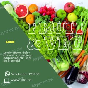 Fruit & Vegetable Sale 3