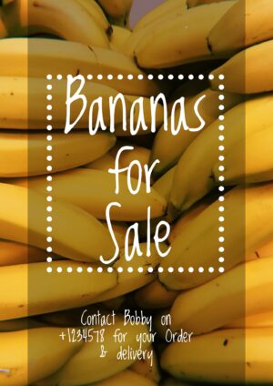 Bananas for Sale