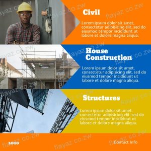 Building & Construction Square Flyer