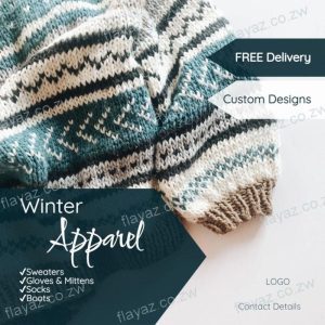 Winter Apparel Sale Square