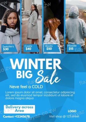 Winter Big Sale Flyer