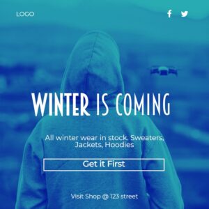 Winter is Coming Sale Square
