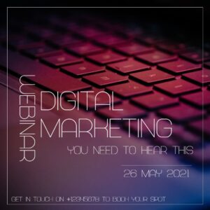 Digital Marketing Webinar Square