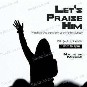 Let's Praise Him Square