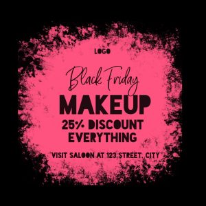 Black Friday Makeup Promo
