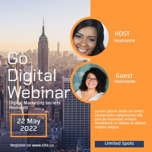 Digital Marketing Webinar Sqaure