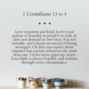 Bible Verse Love Square