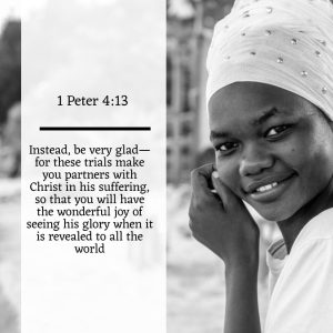 Bible Verse Black & white Square