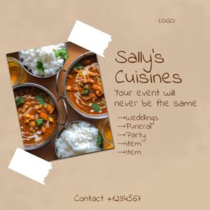 Sally's Cuisines Catering Square