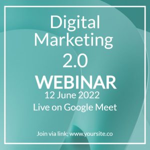 Digital Marketing Webinar Square