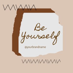 Inspirational Quote Square