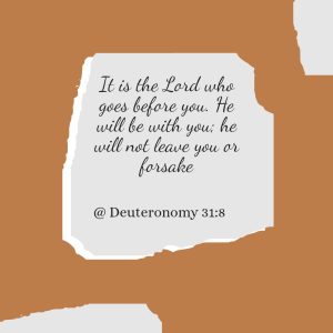 Bible verse Brown Square