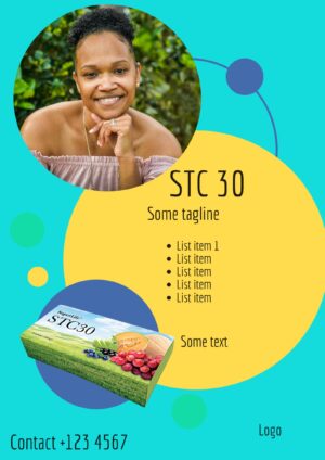 STC 30 Stemcell Sale Cool Green Yellow Flyer