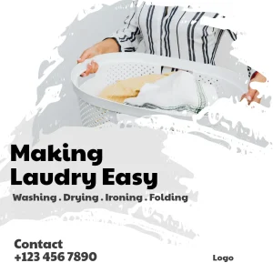 Laundry Services Square Flyer