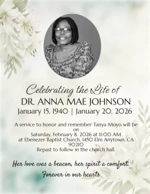 Memorial Service Elegant Flyer